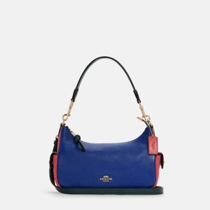 💙💕COACH Pennie Shoulder Bag 25 In Colorblock NWOT